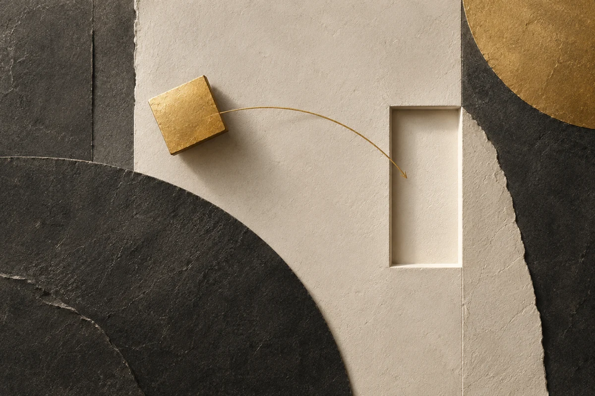 Абстрактна композиция по темата: Как да си върна отнет имот?